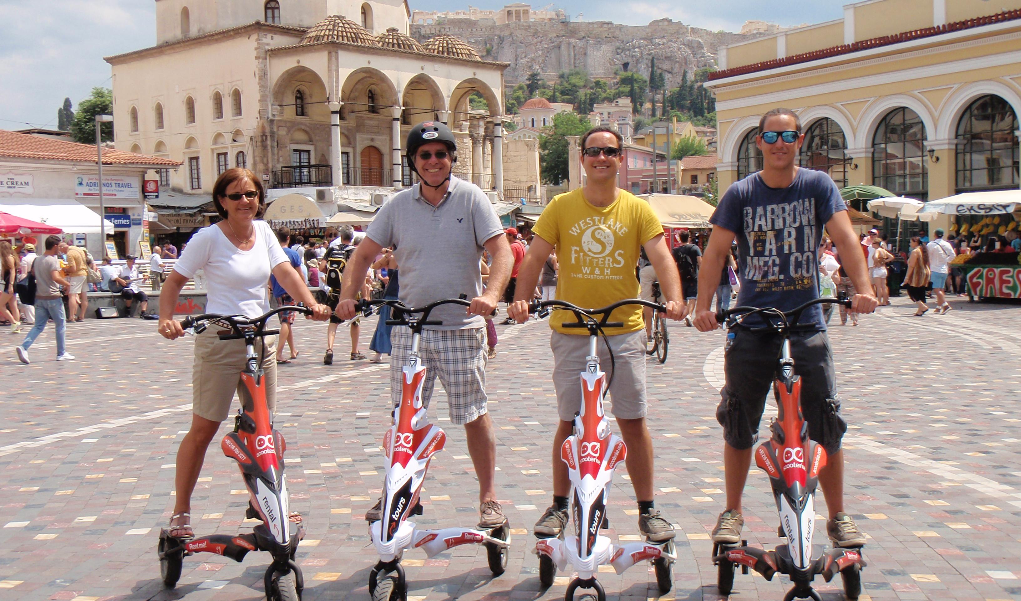Guided Trikke Tour of Athens Historic Centre